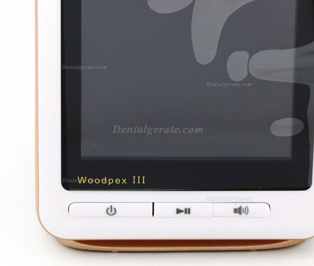 Woodpex III Dental Endodontie LCD Wurzelkanal Apexlokalisator mit goldenen Metallrahmen